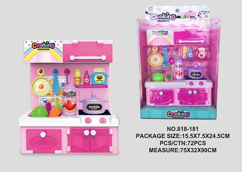 Pink solid color infatuates your kitchen, kitchen utensils and appliances combination