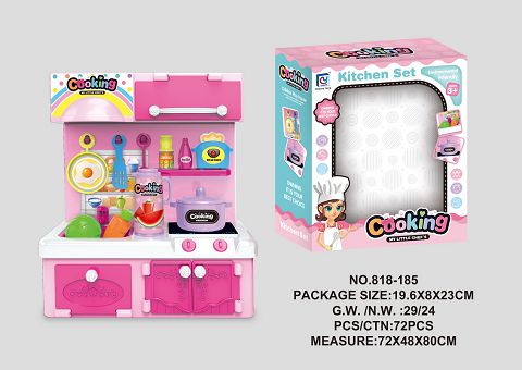 Pink solid color infatuates your kitchen, kitchen utensils and appliances combination