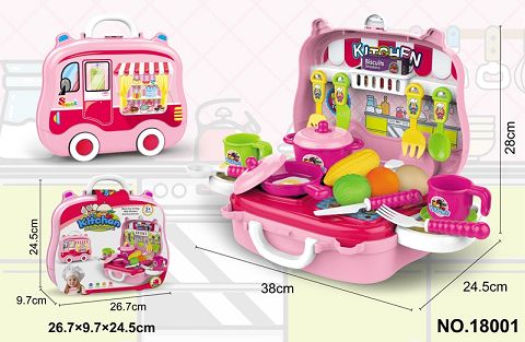 Tableware suitcase set