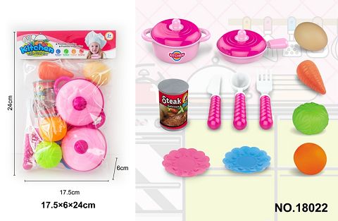 Tableware in PVC card bag