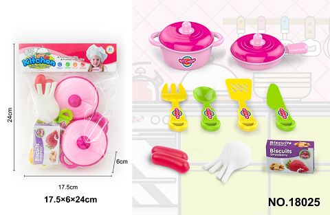 Tableware in PVC card bag