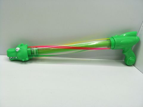 45CM dinosaur tube color strip with handle water cannon