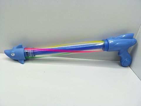 45CM shark paddle color strip with handle water cannon
