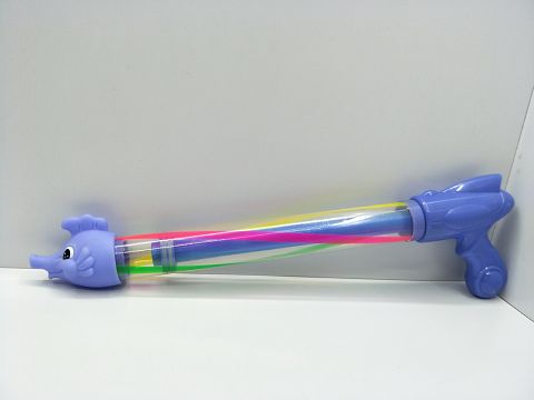 45CM seahorse tube with color strip and handle water cannon