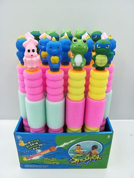 Turtle/frog/seahorse/octopus 3 color pearl cotton animal handle