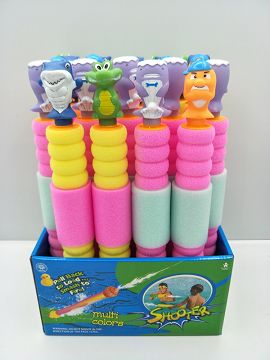 Shark/dolphin/crocodile/whale 3 color pearl cotton animal handle