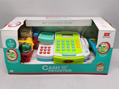 Scanning cash register