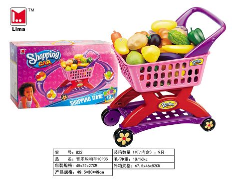 音乐购物车10PCS