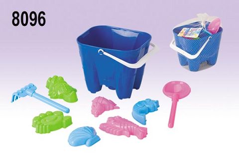 BEACH BUCKET SHOP 9PCS