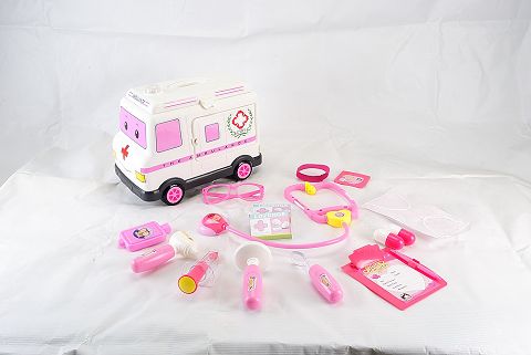 The ambulance is equipped with light IC