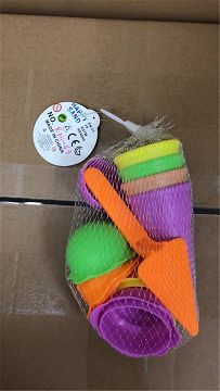 Ice cream beach series net bag hanging card -10PCS