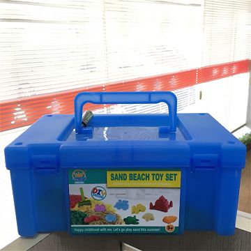 Portable storage box space sand