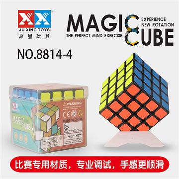 四阶黑色贴纸魔方
