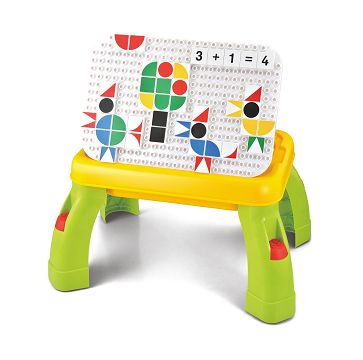 Puzzles make wooden tables