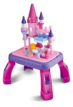Princess castle wooden table