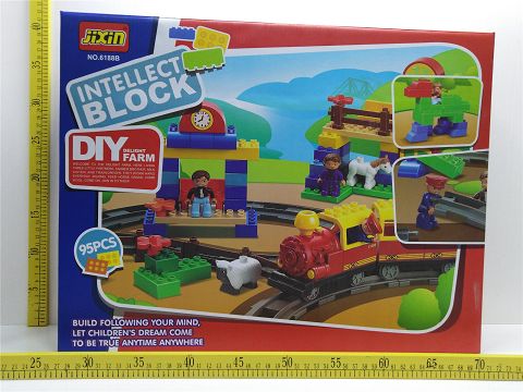 Fun farm garden railway train