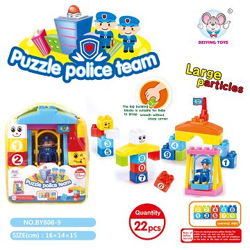 Police building blocks" (22 PCS)