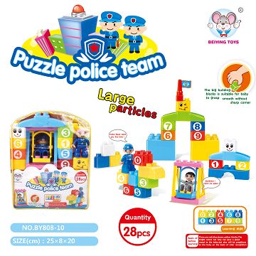 Police building blocks" (28 PCS)