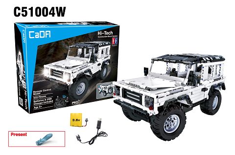 Land rover remote control building block