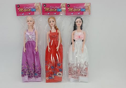 11.5-inch multi-knuckle dolls in 3 styles
