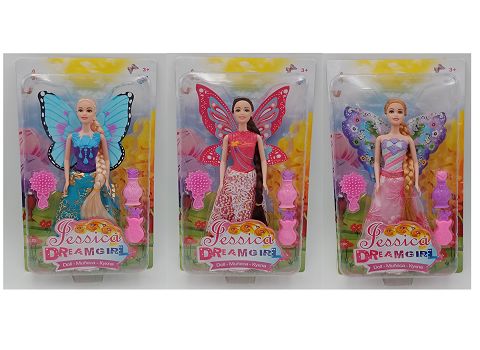 11.5 inches long braided fairy 3 styles