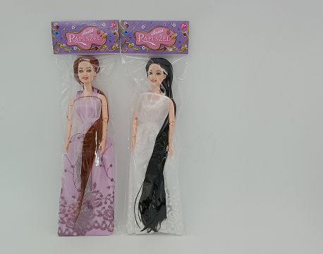 11.5-inch multi-knuckle long hair doll 2 colors