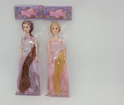 11.5-inch multi-knuckle long hair doll 2 colors