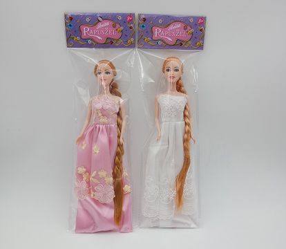 11.5-inch solid body braid barbie 2 styles