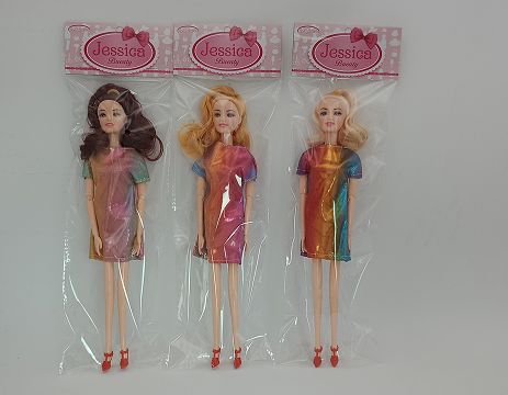 11.5-inch multi-jointed barbie in 3 colors