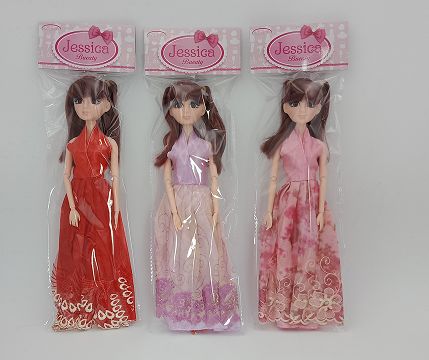 Three types of 11.5-inch multi-joint 3D dolls