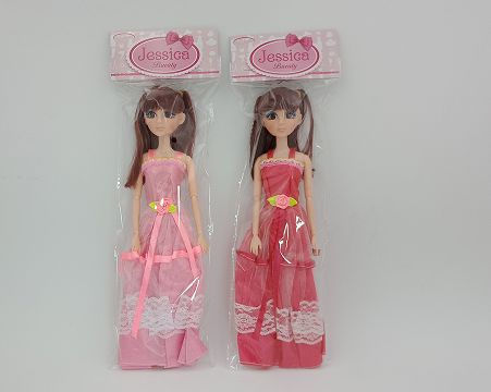 11.5-inch multi-joint 3D barbie 2 colors