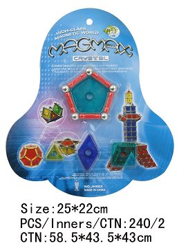 Magnetic building blocks (14pcs)