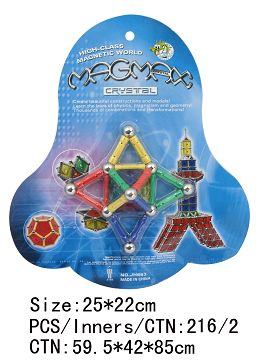 Magnetic building blocks (29pcs)