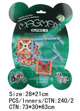 Magnetic building blocks (28pcs)