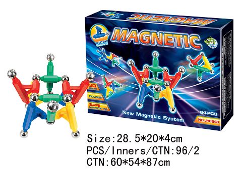 Magnetic building blocks (84PCS)