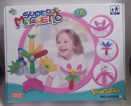 Magnetic block box