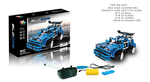 Remote control block car