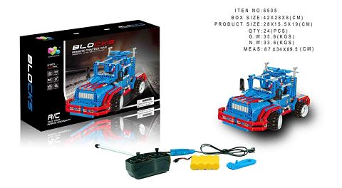 Remote control block car