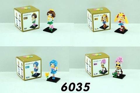 (diamond blocks) pretty girl