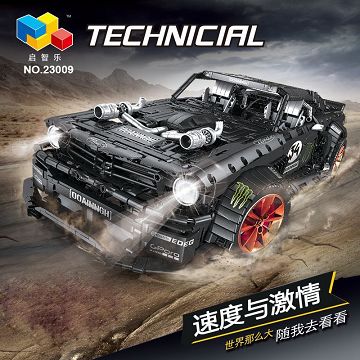 MOC ford mustang (without motor) body weight 2.45kg, a 3kg dynamic price +149 yuan