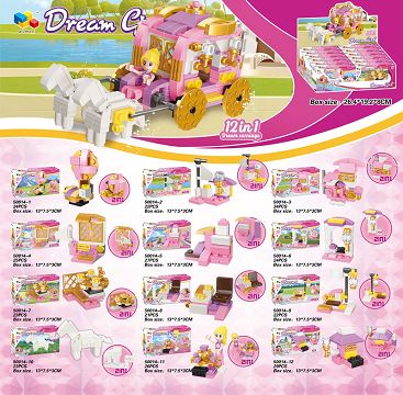 12 girls fit the dream carriage