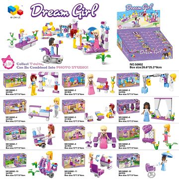 Girls world 12 models/display box 12PCS