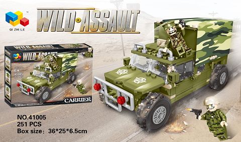 Wilderness assault escort truck