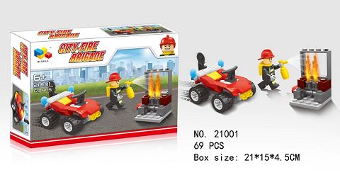 Fire car + small scene