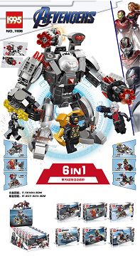 6 anti-hulk mecha 6 & 1