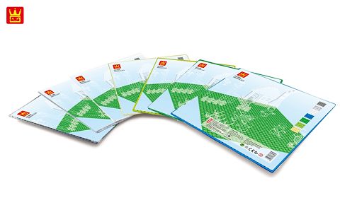 Rectangular soleplate soleplate 32 x32(green.Light green.Yellow sand.Dark grey.Light grey.Blue.White)