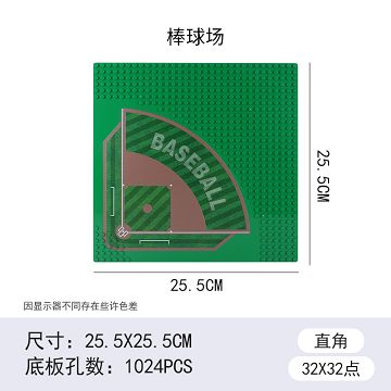 Baseboard 32x32 for basketball court/baseball field