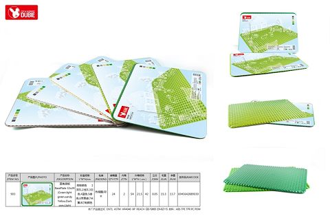Rounded bottom plate bottom plate 32 x24(green.Light green.Yellow sand.Dark grey.Light grey.Blue.White)