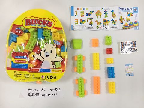 Building blocks (140 pieces)