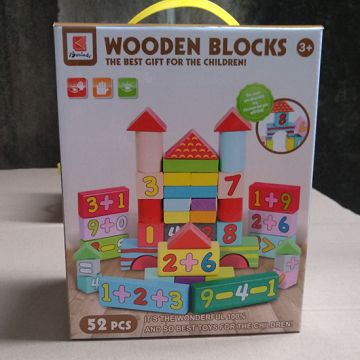 Digital building block 52PCS
